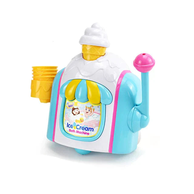 Zabawka do kąpieli Ice Cream Bath Toy™ - Mobilne pianki - Kąpiel z dozownikiem mydła