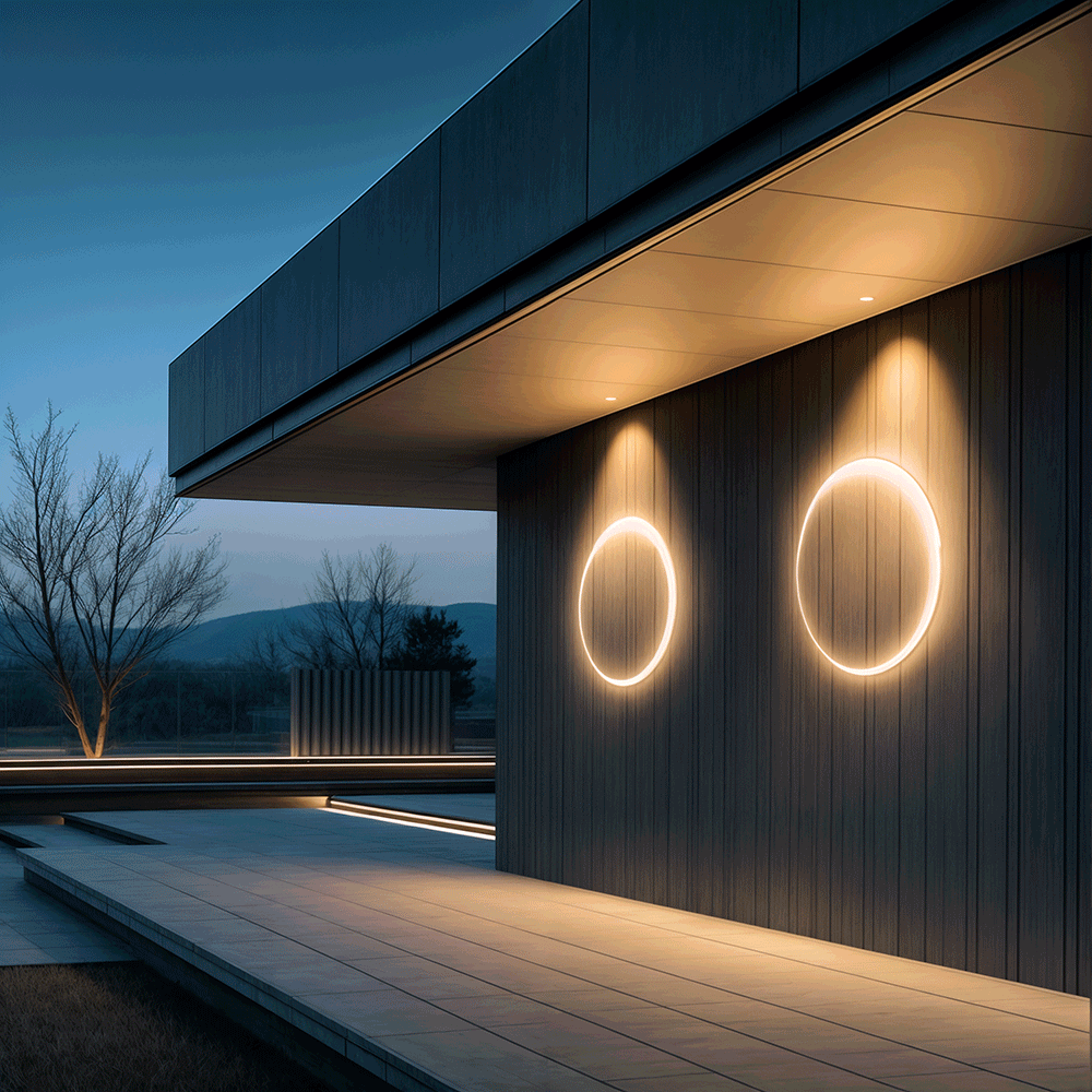 Vrimlo  Eclipse Outdoor Wall Lamp