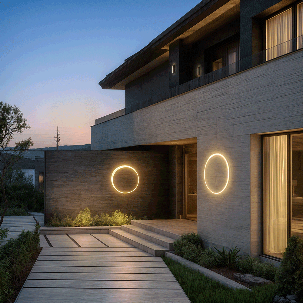 Vrimlo  Eclipse Outdoor Wall Lamp