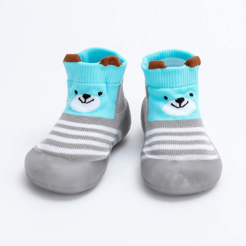 Mini-Mode | Feste Sohle - Rutschfeste Schuhsocken