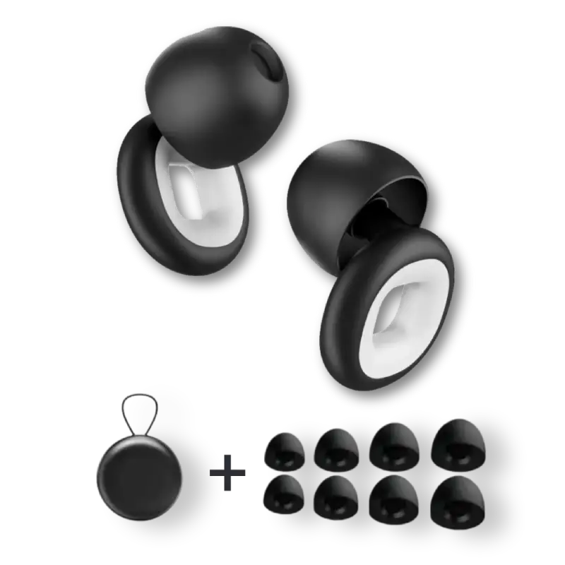 Ultra Quiet Earbuds with 24dB Noise Reduction