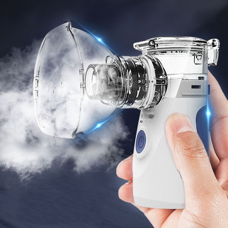 Rechargeable Portable Handheld Cordless Ultrasonic Nebulizer Machine