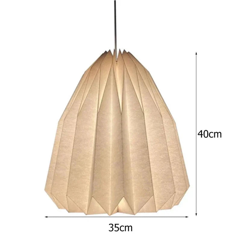 OrigamiLight - Abajur de papel moderno nórdico