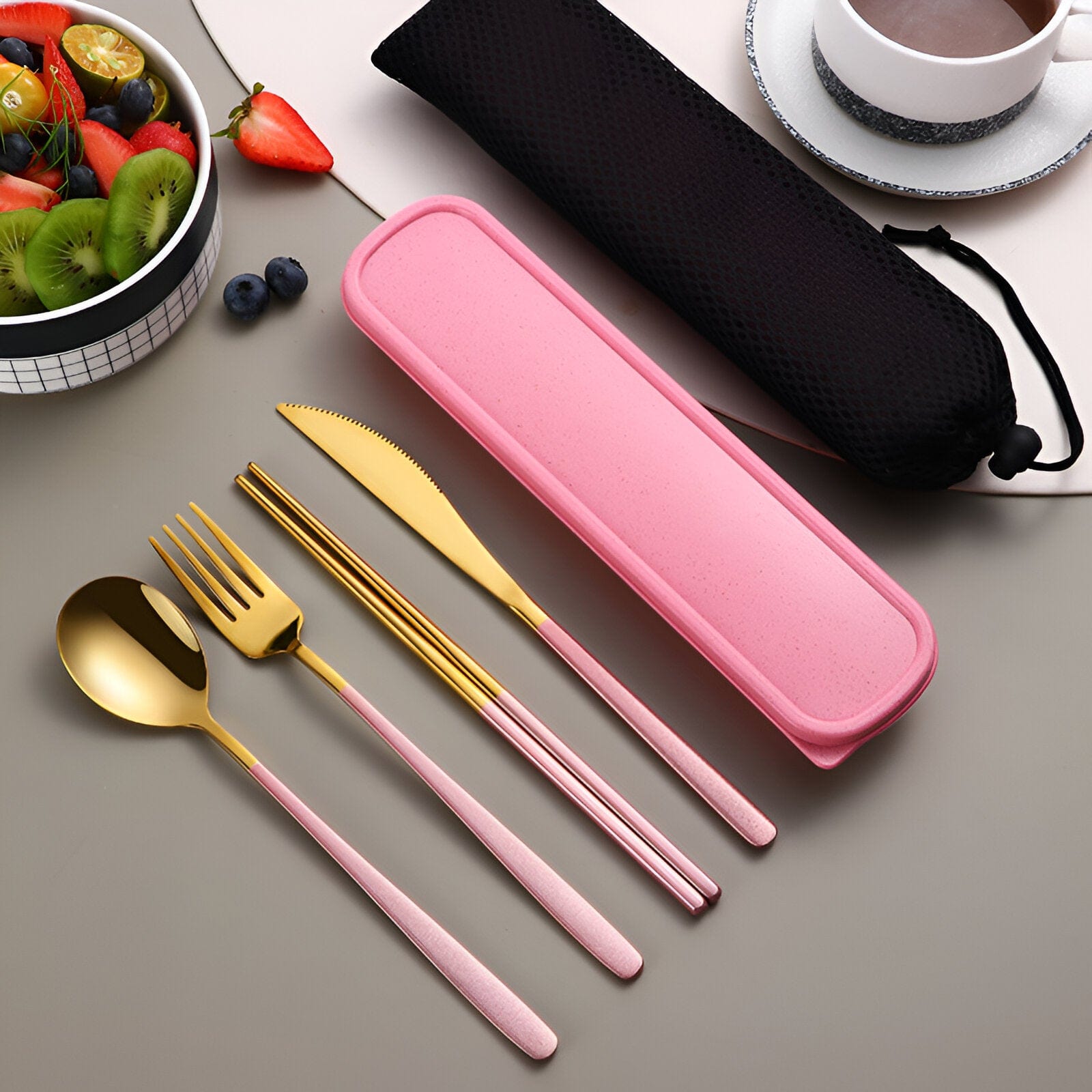 Portable  Stainless Steel Cutlery Set