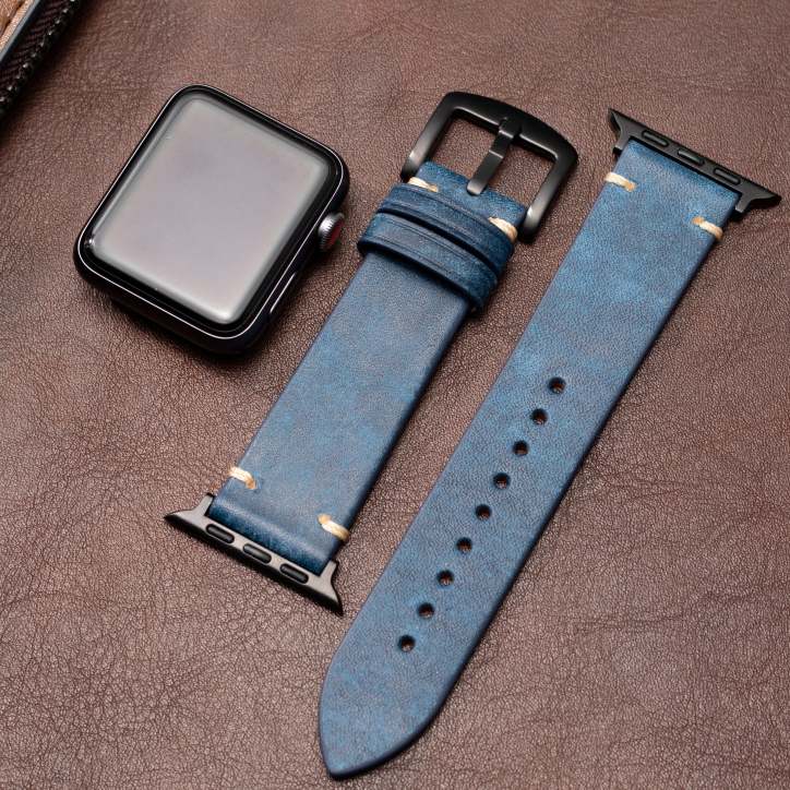 Premium Italian Leather Apple Watch Band