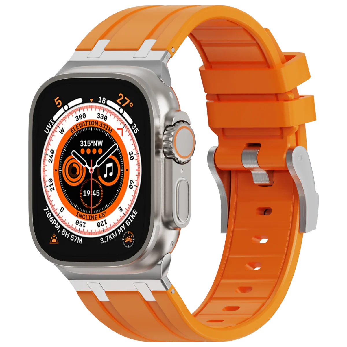 Nouveau bracelet en silicone AP pour Apple Watch