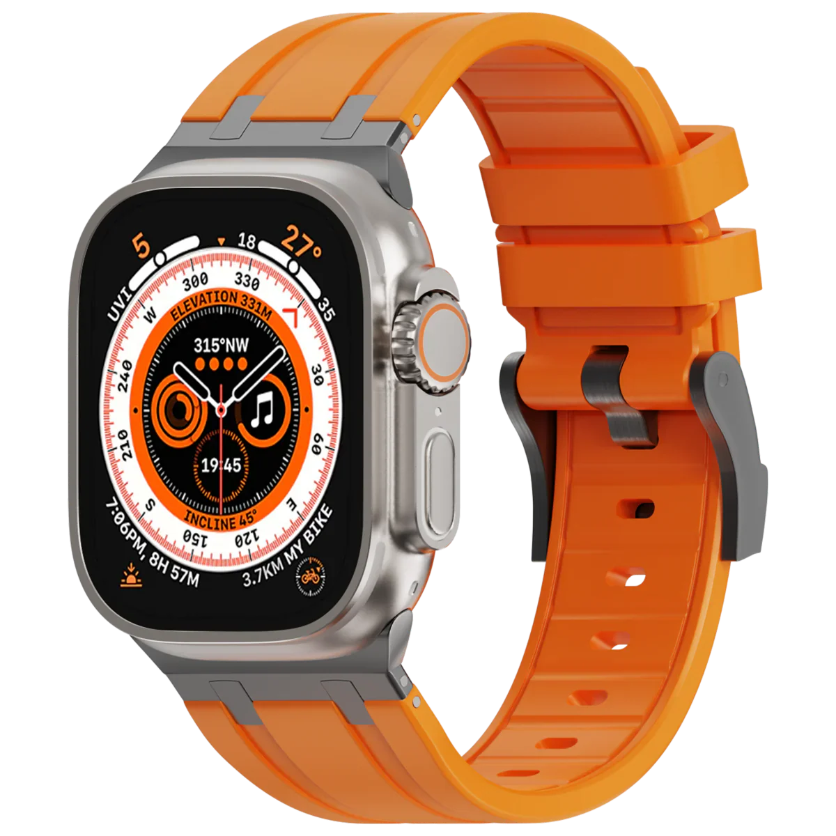 Nouveau bracelet en silicone AP pour Apple Watch