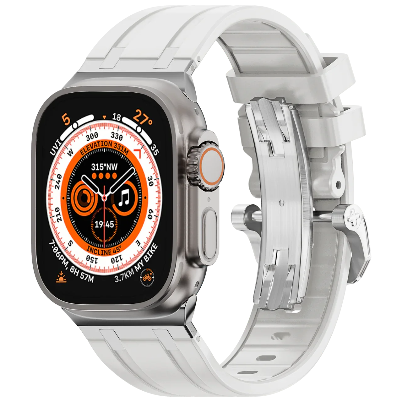 Nouveau bracelet en silicone AP pour Apple Watch