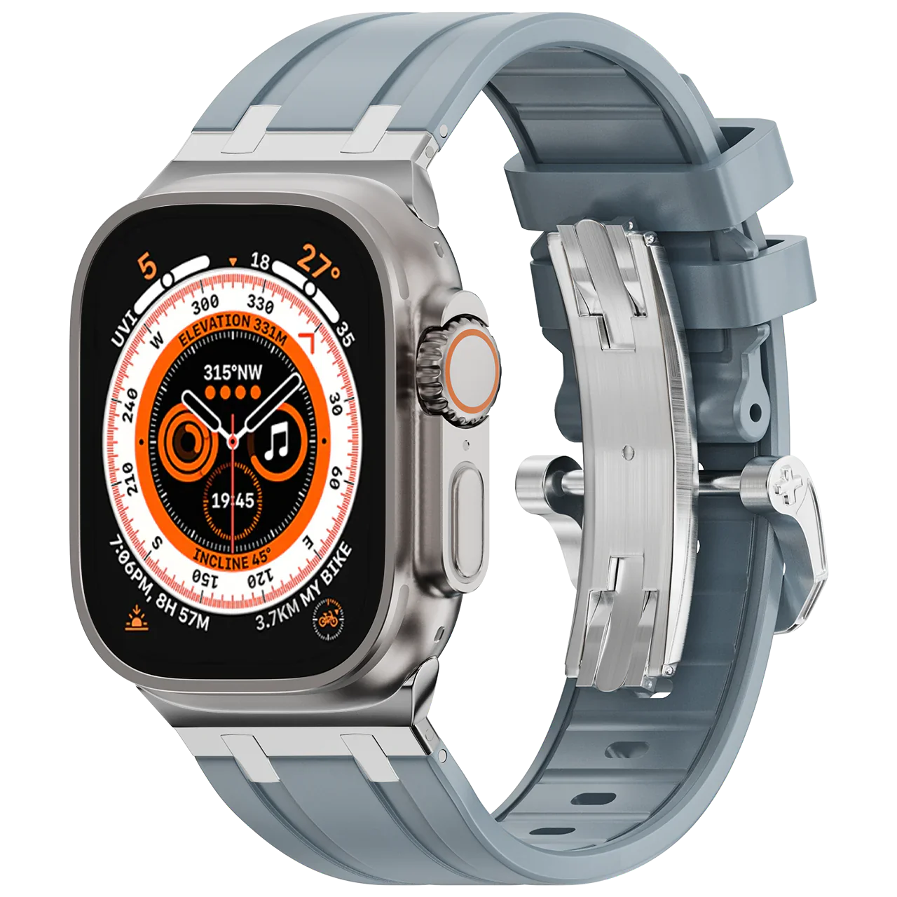 Nouveau bracelet en silicone AP pour Apple Watch