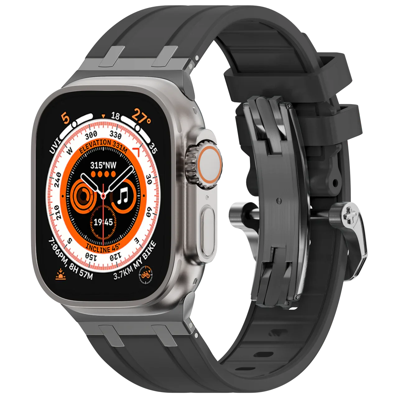 Nouveau bracelet en silicone AP pour Apple Watch