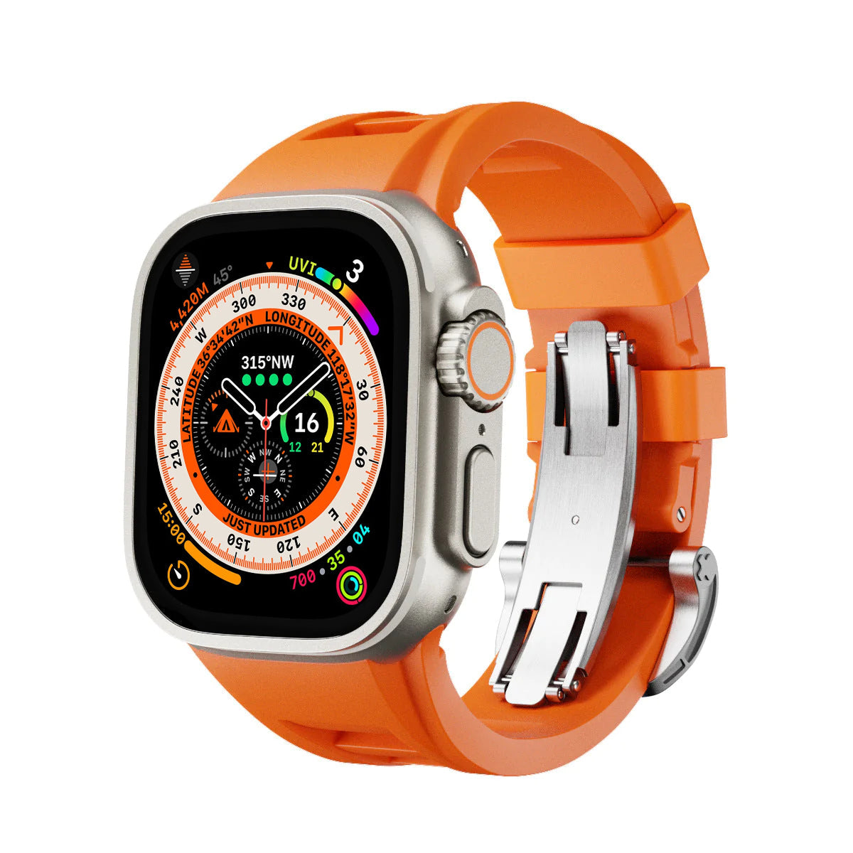 RM Sport FKM gumový pásek pro Apple Watch