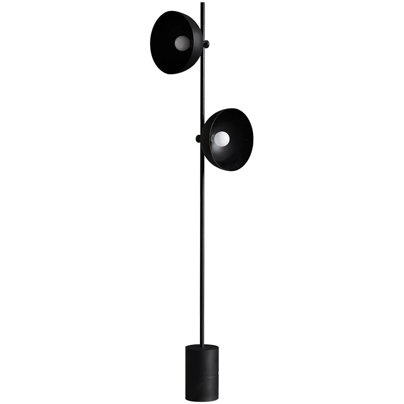 Lámpara de pie minimalista negra | Iluminación elegante y con estilo