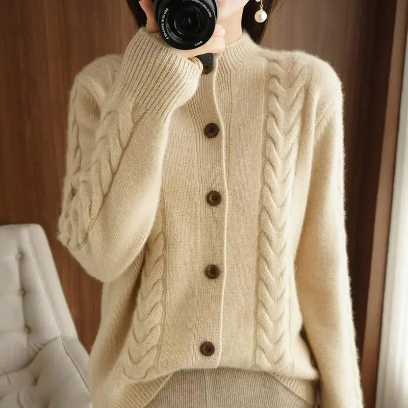 Elegant Knitted Cardigan