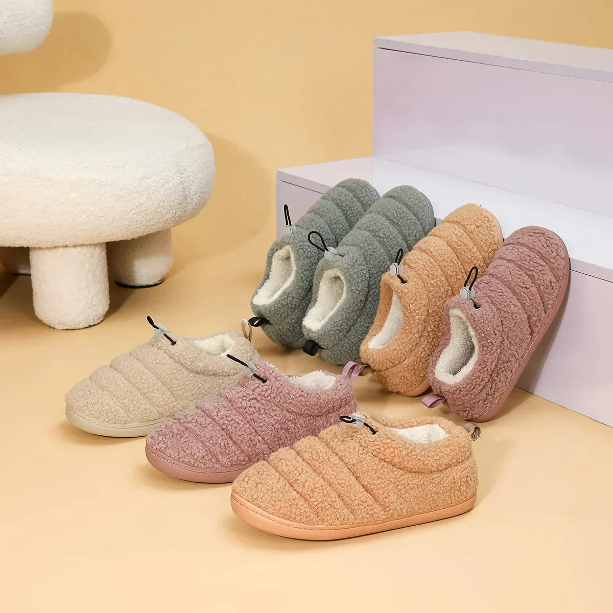 PlushHome - Soft and Non-slip Slippers