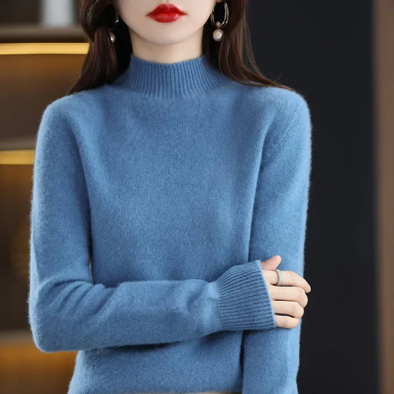 Mary: Sweater de Outono Inverno para Mulheres