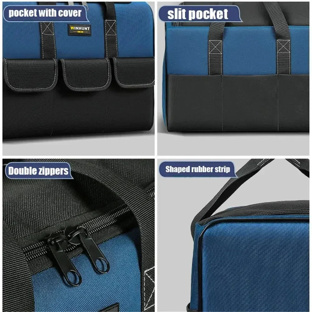 Tool Bag - Waterproof Multi Pockets Tool Organizer Tool Pouch