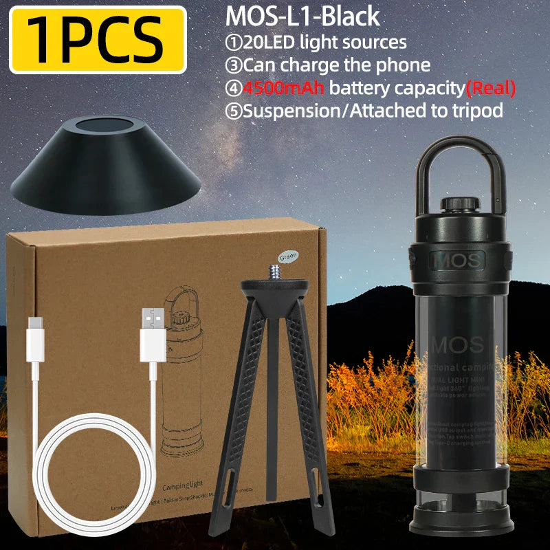 Portable USB Camping Lantern Light