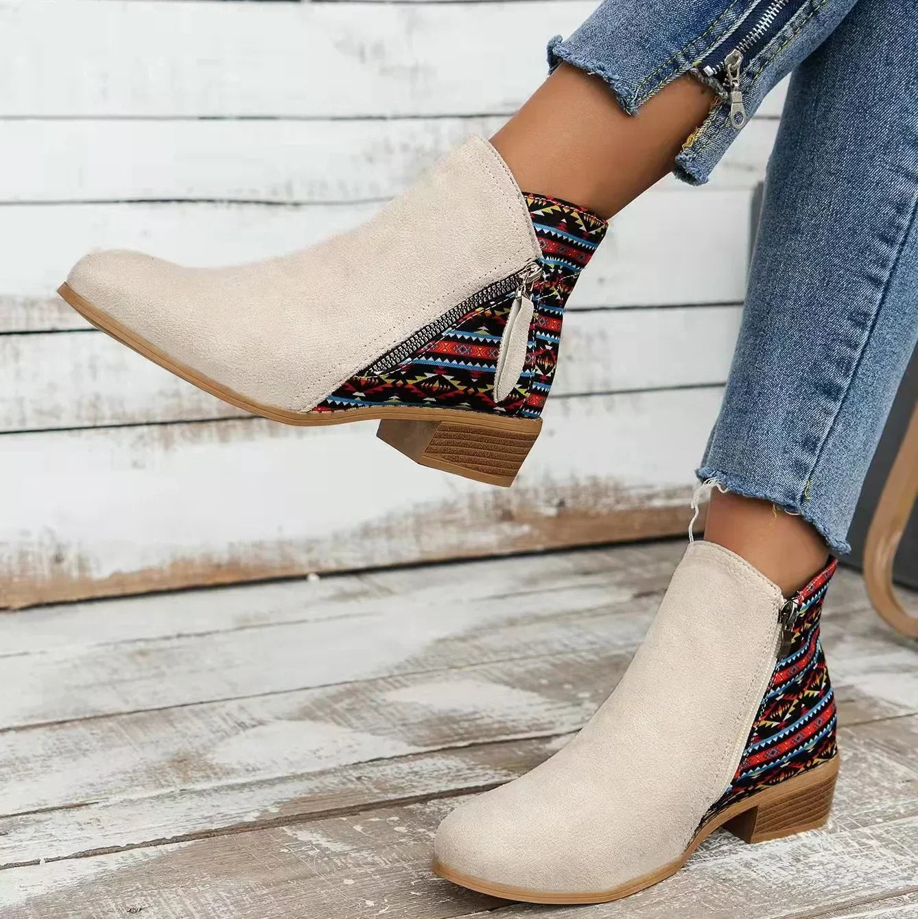 Eilish Suede Ankle boots