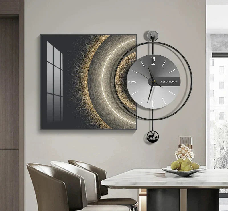 LuxClock – Horloge murale moderne et créative