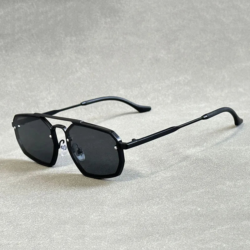 Geometric Retro Sunglasses