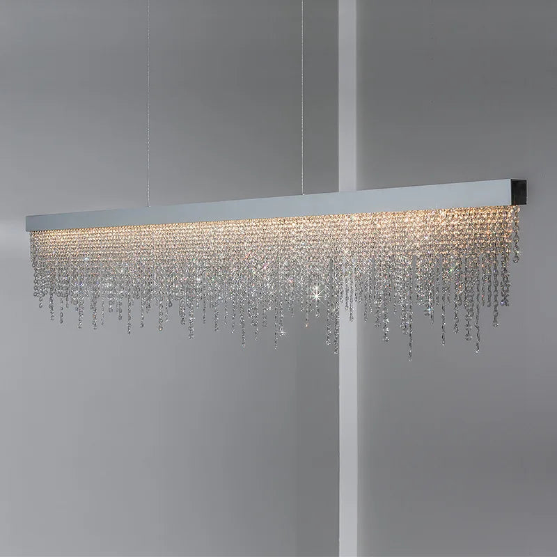 Zara Crystal Rectangle Chandelier