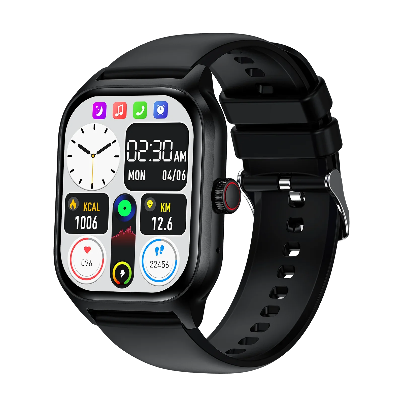 LEMFO LT10 Smart Watch 2024 - Chiamate Bluetooth, musica, fitness tracker, orologio sportivo per Android e iOS