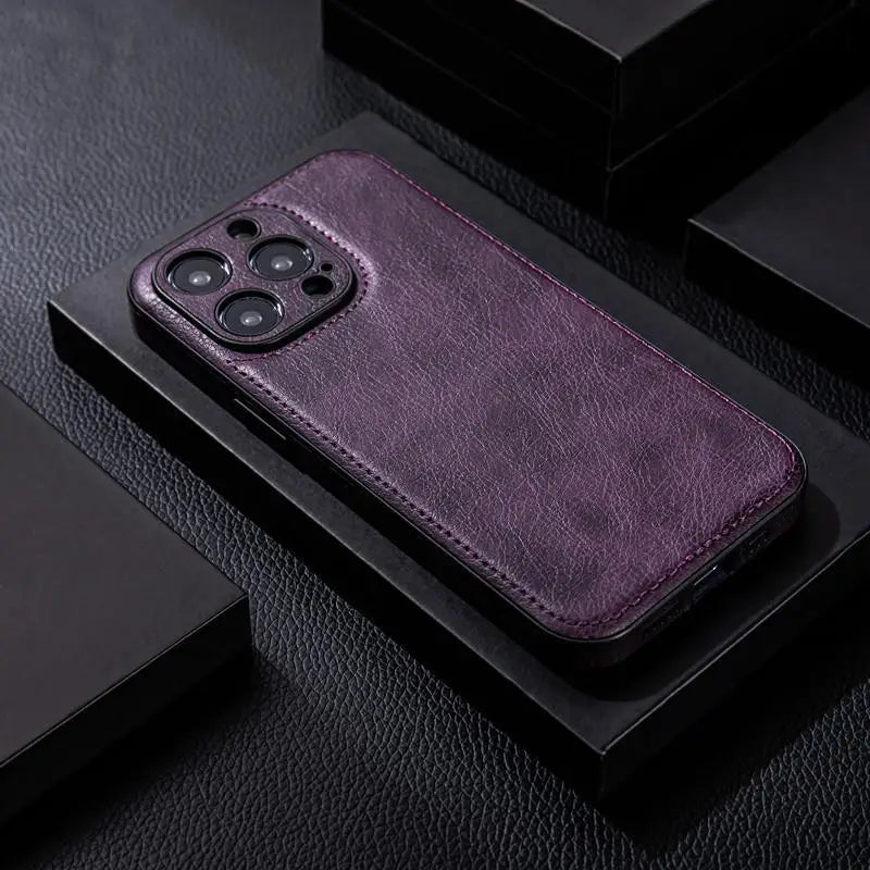 Funda de cuero Kensington para iPhone