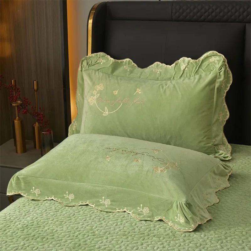 Calming Pistachio Bedding Collection