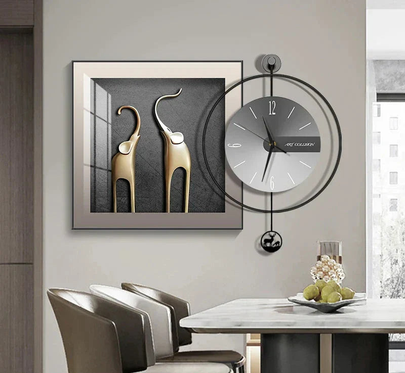 LuxClock – Horloge murale moderne et créative