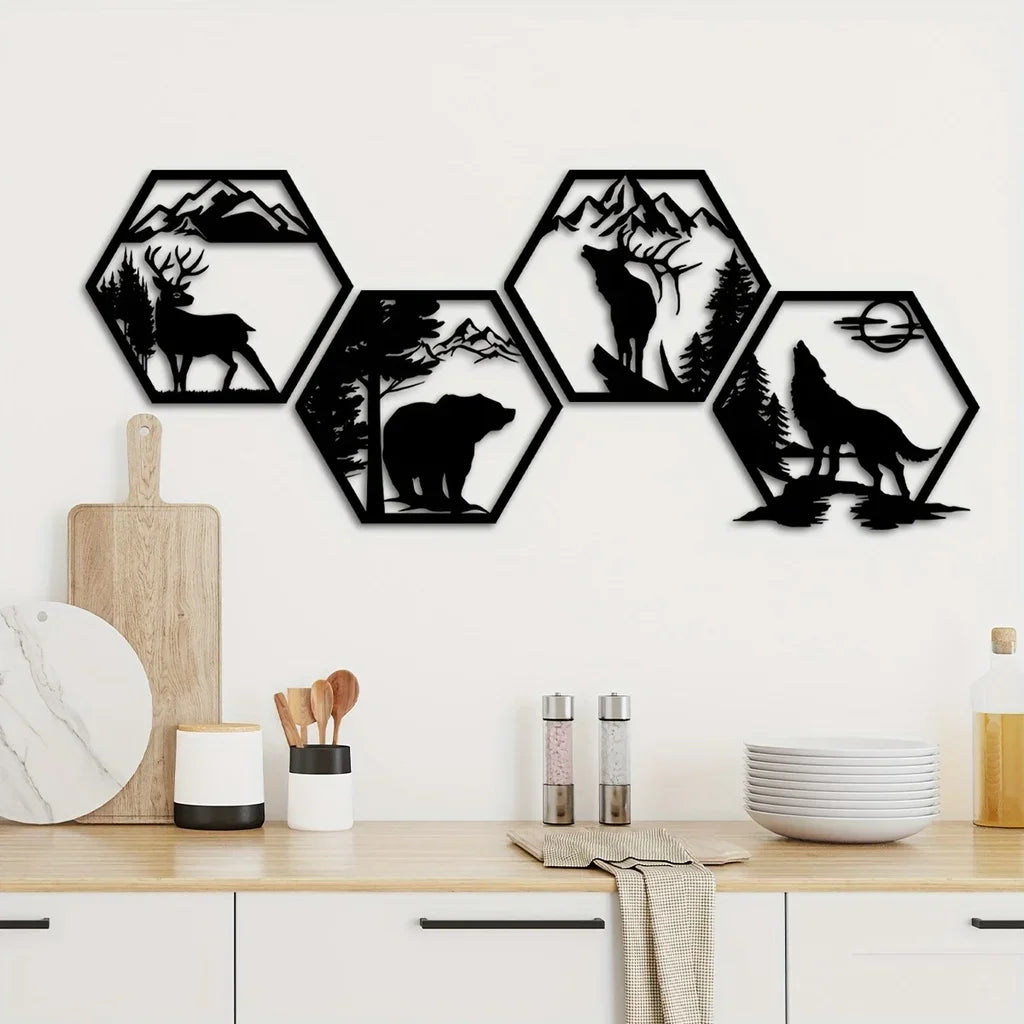 Forest Wildlife Wall Frame