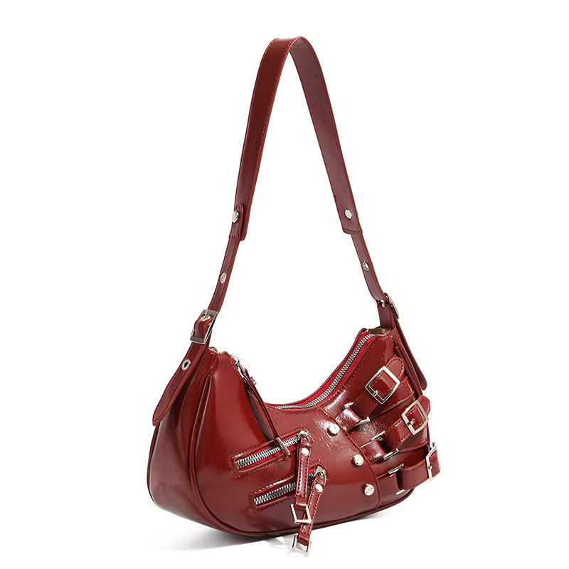 Kaida Buckle Hobo Crescent -laukk