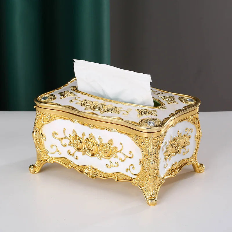 Vintage Style Tissue Box Storage