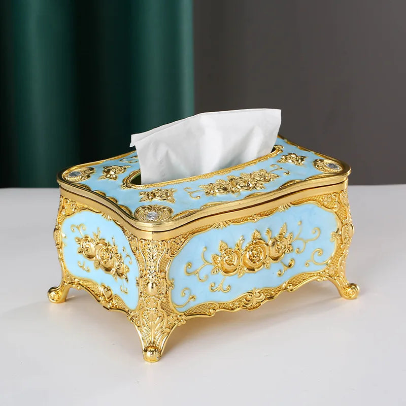 Vintage Style Tissue Box Storage