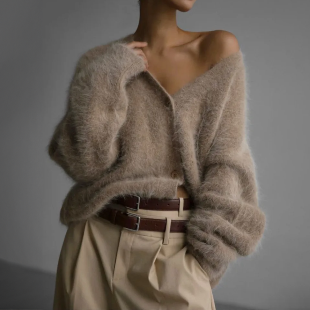 HAILEY | COMFORTABLE CASHMERE CARDIGAN - sweater