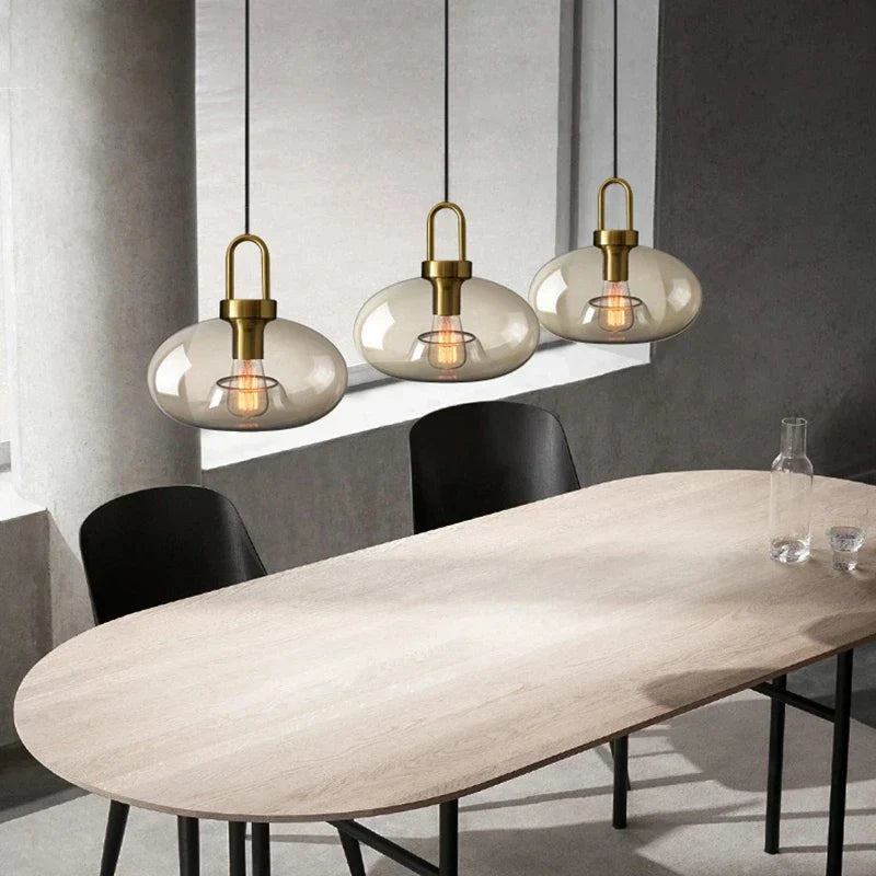 Modern Glass Pendant Light