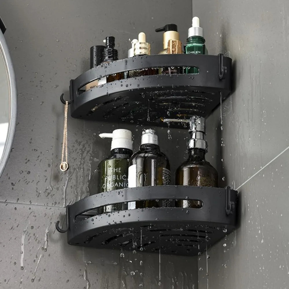 No-Drill Shower Caddy – Wall-Mounted Bathroom Shelf