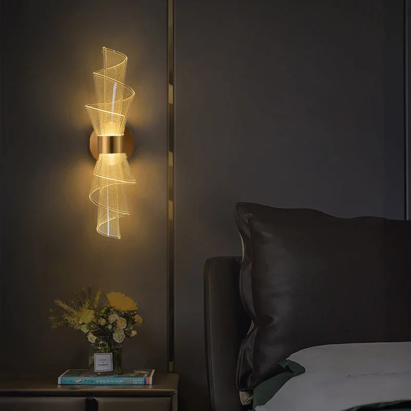 Nordic Spiral - LED-wandlamp met Scandinavisch design