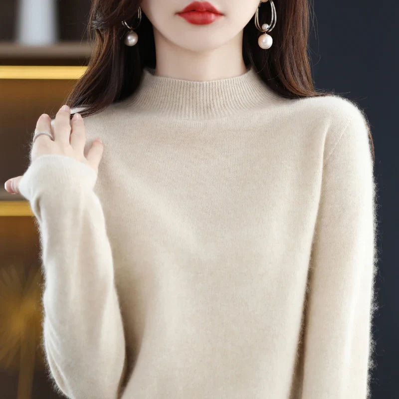 Pernille: 100% Merino Wool Cashmere Sweater