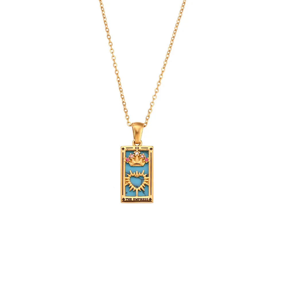 Tarot Card Necklace