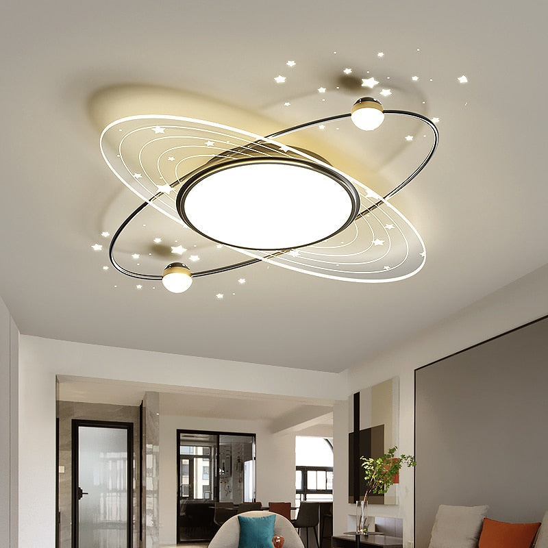 Luminaires de plafond LED étoilés modernes