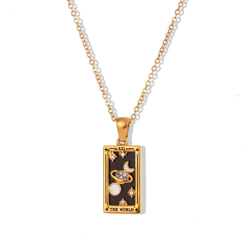 Tarot Card Necklace