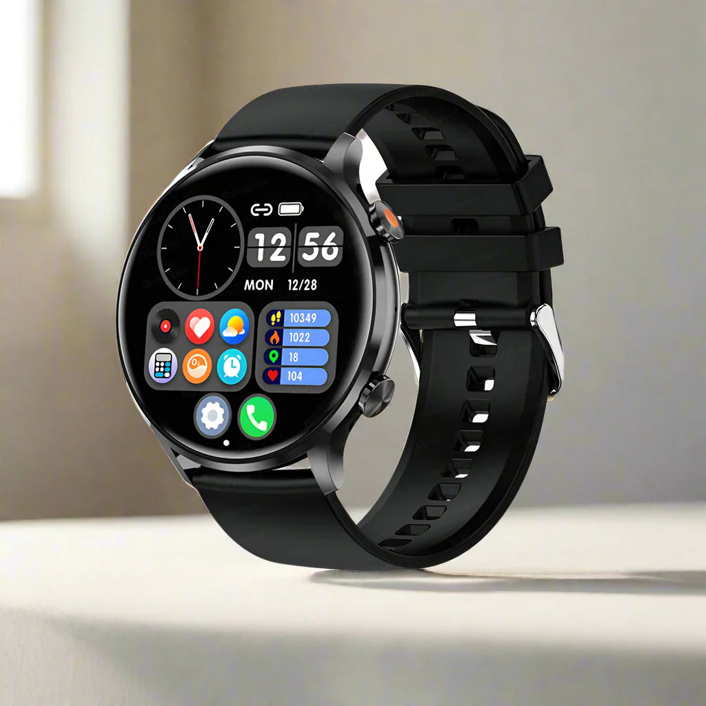 Lynx AMOLED Smartwatch – Display HD, Chiamata Bluetooth, Tracker Fitness, Impermeabile IP68