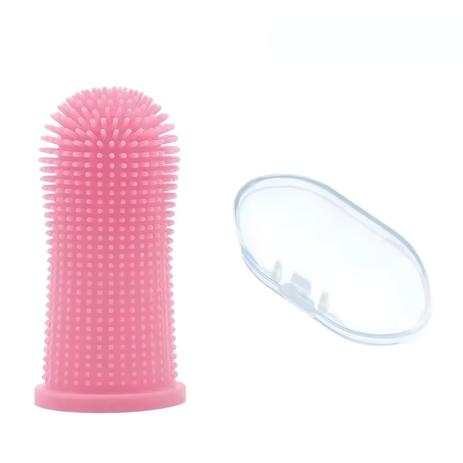 Brosse à dents en silicone pour chien