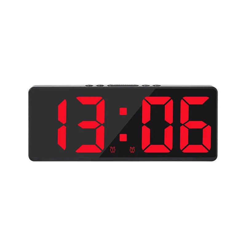 VoiceSnooze – LED Alarm Clock with Voice Control and Silent Night Mode