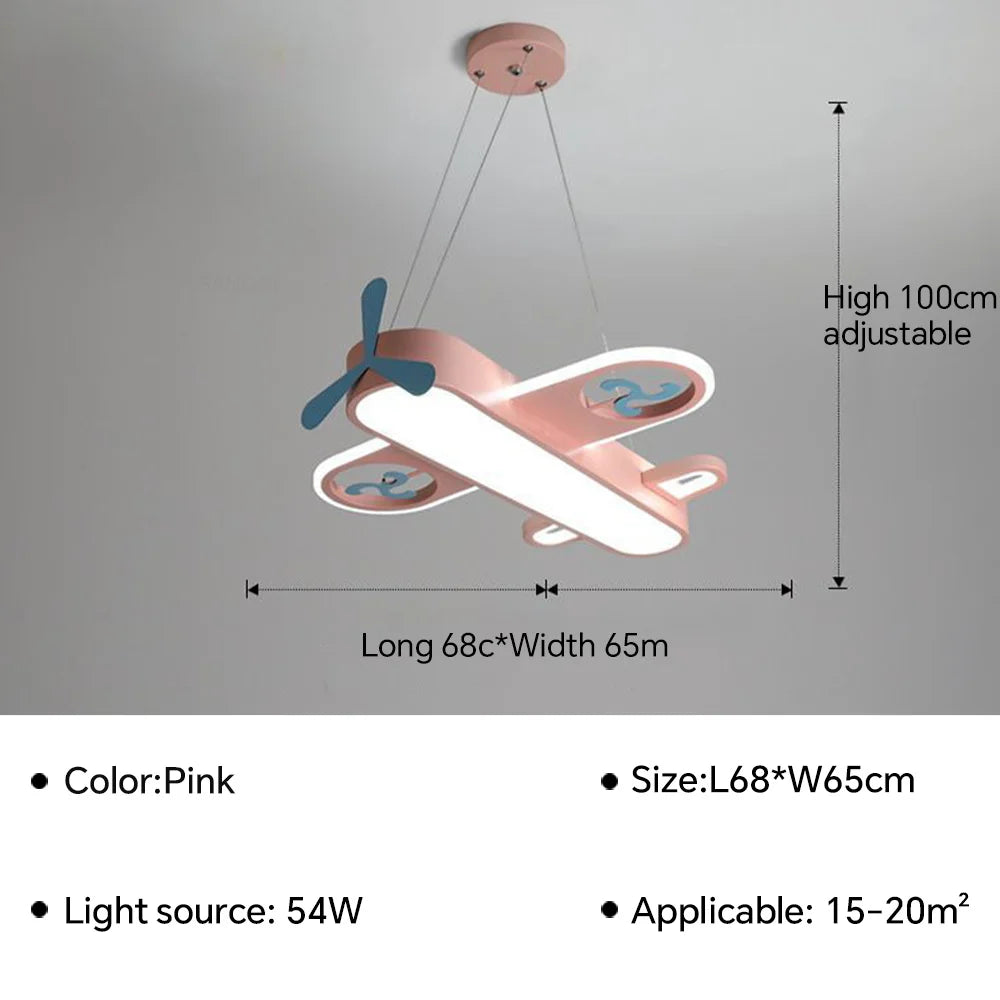 Aeroplane Aircraft LED Chandelier