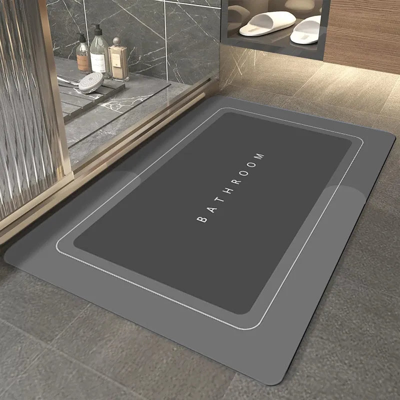 Super Absorbent Non-Slip Bathroom Mat – Quick-Drying and Safe for Wet Floors