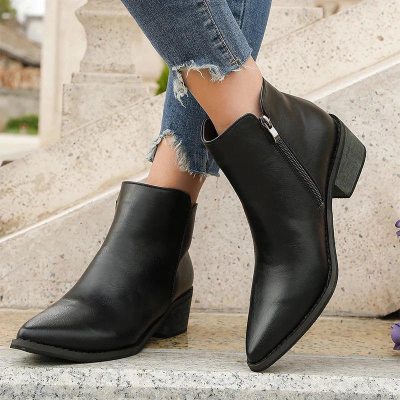 Belezaa Timeless Minimalist Ankle Boots