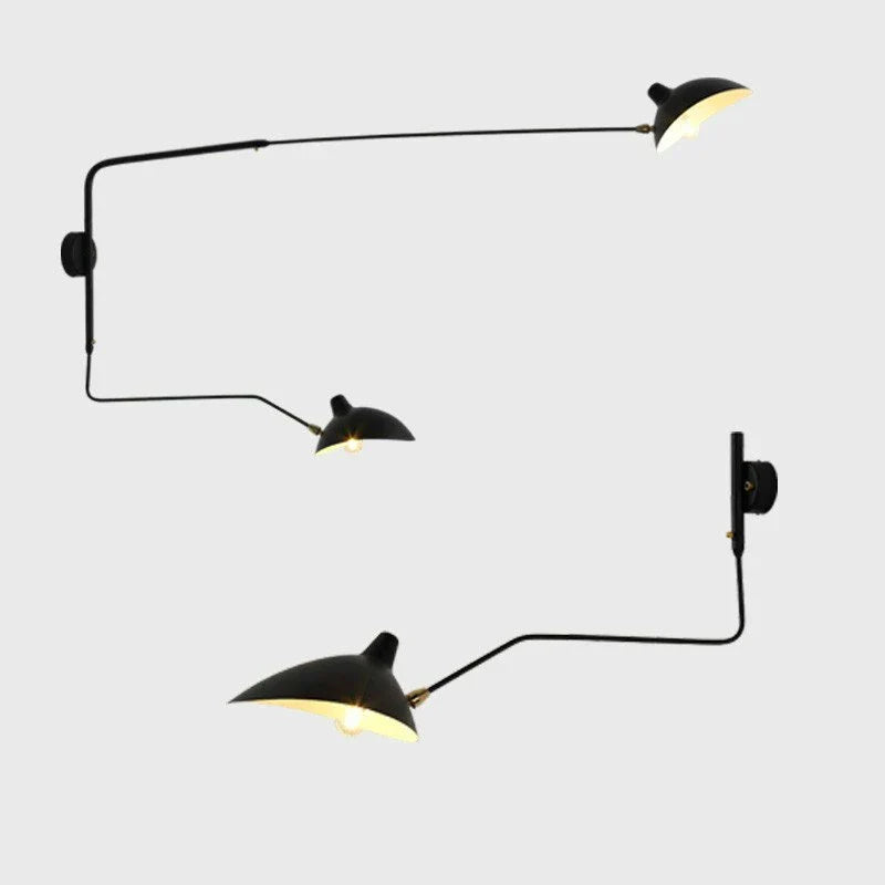 Dual Arc Moderne Wandlampe