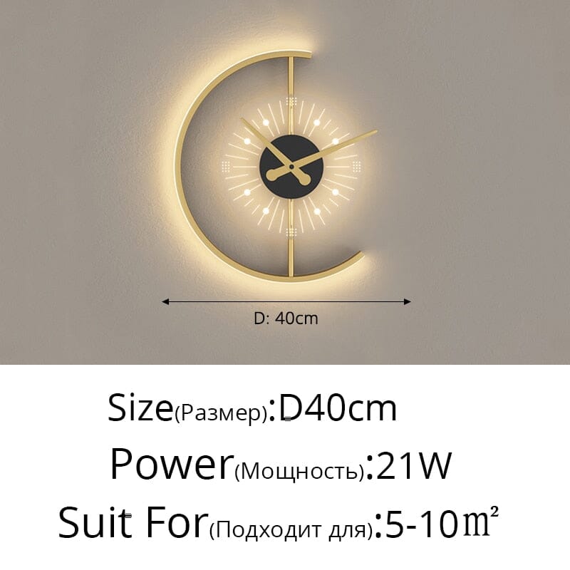 Vrimlo Unqiue LED wall clock