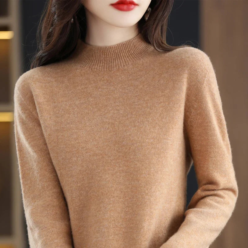 Pernille: 100% Merino Wool Cashmere Sweater